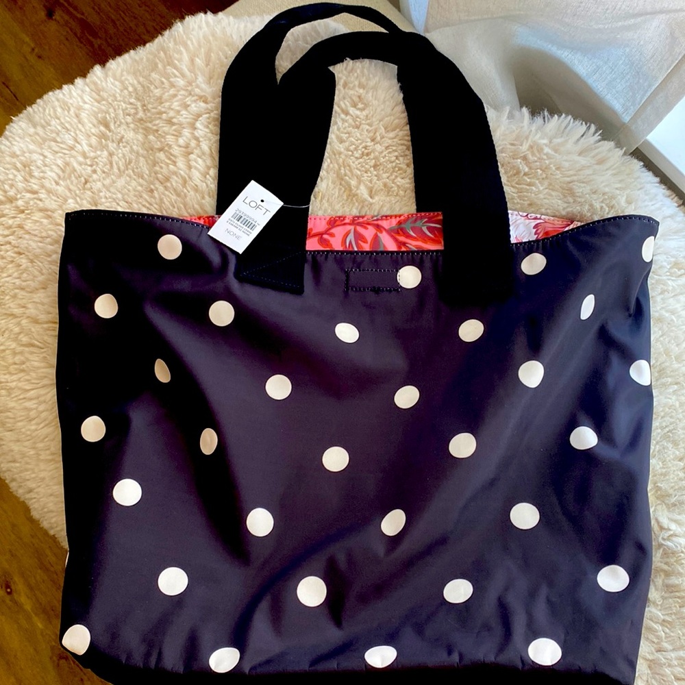 NWT reversible tote